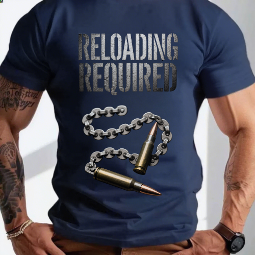 Please Wait Reloading Required T-Shirt - Image 3